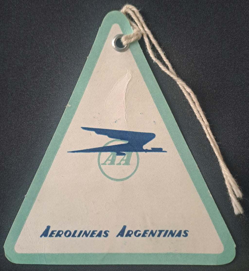 Aerolíneas Argentinas Luggage Tag – 1950's