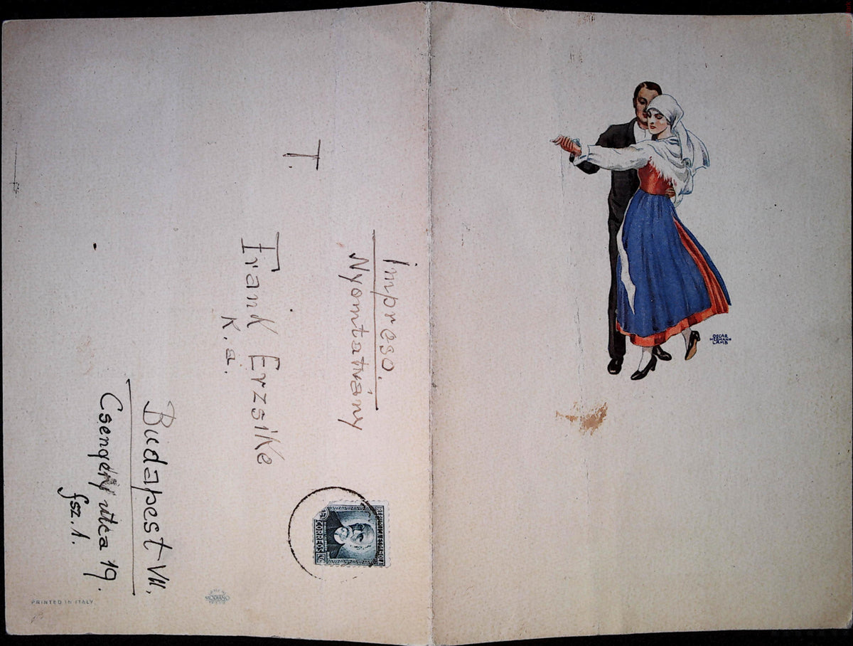 Cosulich Line Amazzonia Menu Card – 11 November 1934