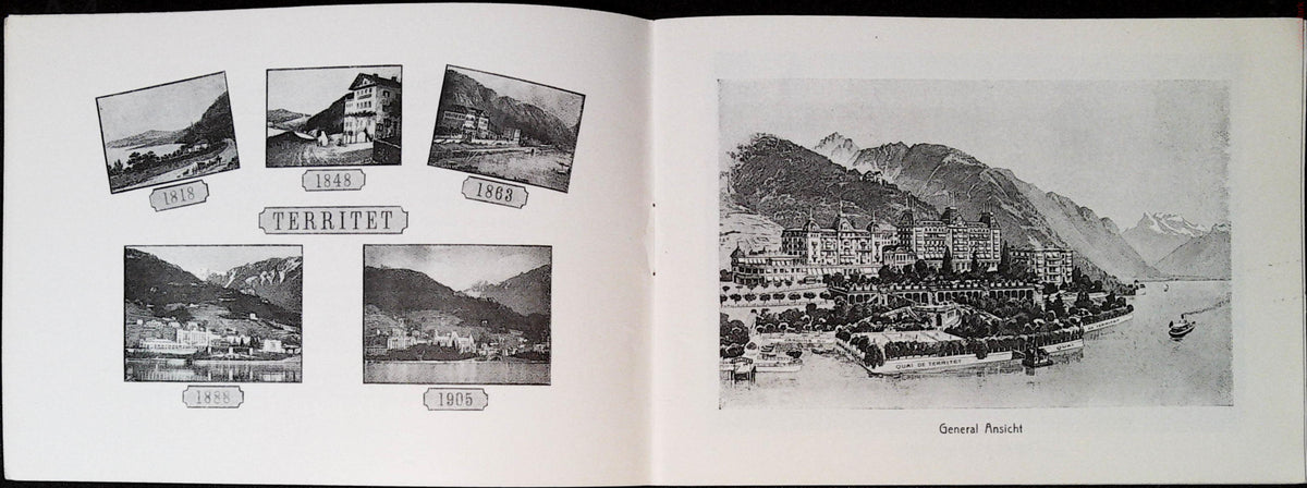 Territet chronology through 1905 and general hotel complex view