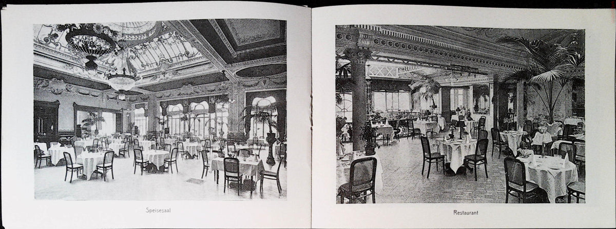 Territet hotel dining room and restaurant photographs