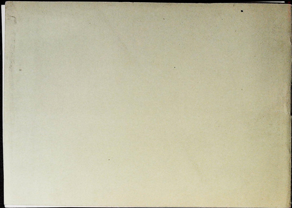 Rear cover of the Territet hotel advertising album showing surface and edge wear