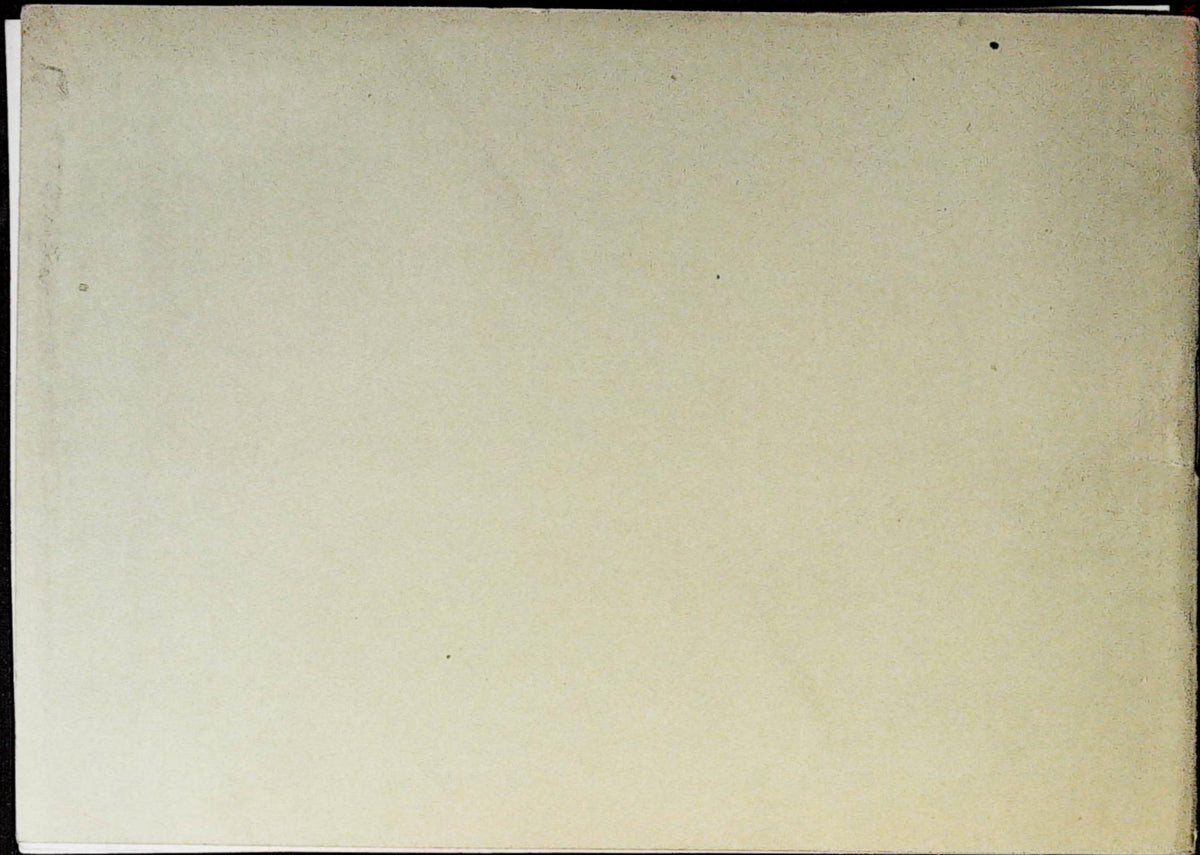 Rear cover of the Territet hotel advertising album showing surface and edge wear