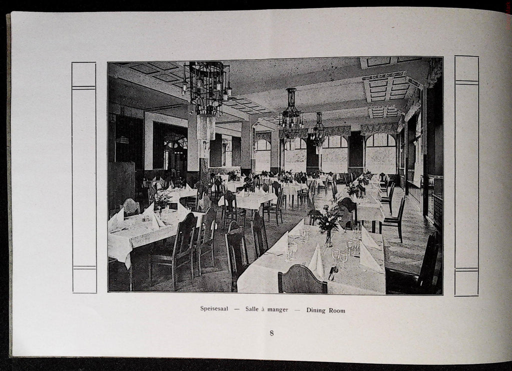 Grand Hotel Bristol dining room photograph