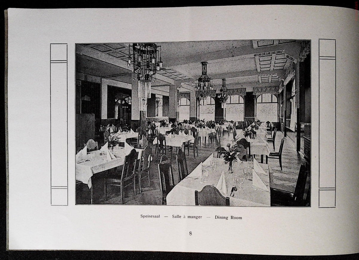 Grand Hotel Bristol dining room photograph